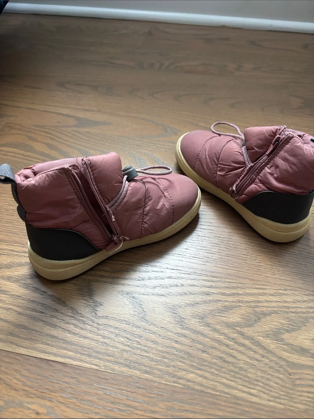 Zara Kids Puffer Booties